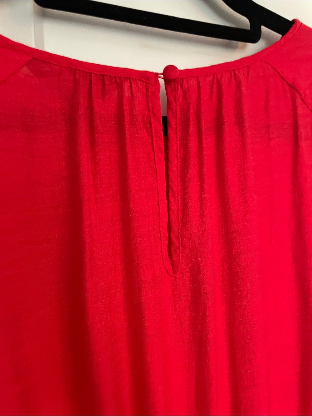 Simply Vera Sleeveless Red Tiered Maxi Summer Dress - Picture 6 of 12